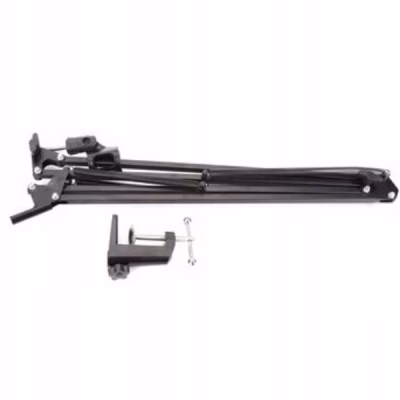 Trepied microfon Kaline, NB-37, Ajustare 360°, Negru - Suporturi si Stative - atMag.ro