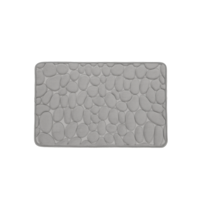 Covor baie, AT PERFORMANCE®, 100% poliester, 38X60 cm, Gri deschis - Covorase baie - atMag.ro