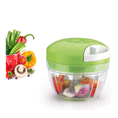 Tocator Manual, At Performance, pentru legume, 3 cutite, actionare cu snur, Verde/Alb - Feliatoare manuale - atMag.ro