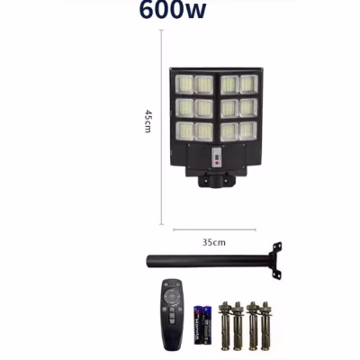 Lampa Solara Stradala LED, Senzor de lumina si miscare, AT PERFORMANCE - Lampi solare - atMag.ro