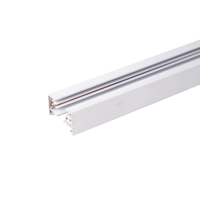 Sina aluminiu 1m pentru proiectoare LED, monofazat, Culoare Alb - Veioze si lampi - atMag.ro