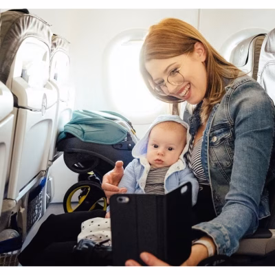 Carucior pentru Bebelusi, Travel, 2 in 1, At Performance, 0-13 kg, 0-18 luni, Negru cu Khaki - Carucioare si sisteme transport bebe - atMag.ro