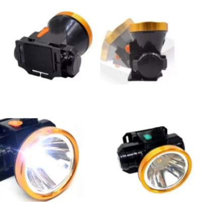 Lanterna De Cap AT PERFORMANCE, Frontala Cu Acumulator, Cu Incarcator De Priza, Banda elastica, 2000mA - Lanterne - atMag.ro