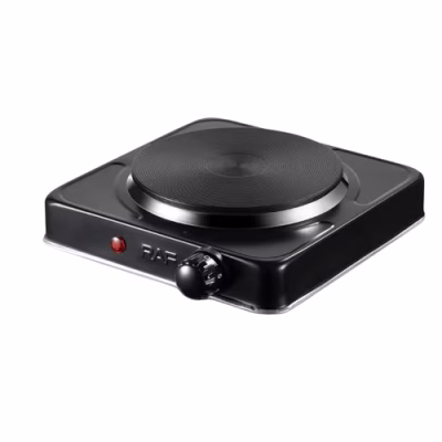 Plita elctrica din ceramica, AT PERFORMANCE, 1000 W, Control temeratura, Protectie la supraincalzire, Negru - Electrocasnice & Climatizare - atMag.ro