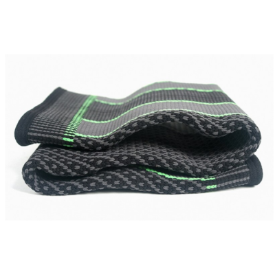 Orteza picior elastica lunga, protectie pentru genunchi, marime universala, 003, negru - Suporturi ortopedice si orteze - atMag.ro