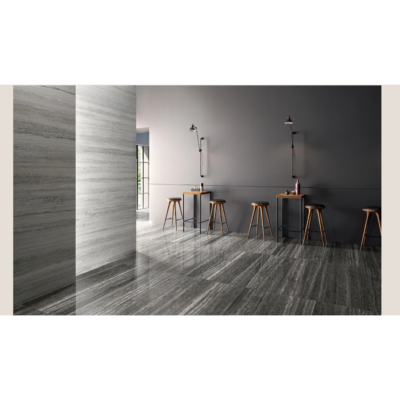 Set 10x Tapet Marmura, AT PERFORMANCE®, suprafata acoperire 1.8 mp, autoadeziv, waterproof, usor de montat, design modern, 30x60 cm, gri nou - Tapet - atMag.ro