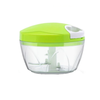 Tocator Manual, At Performance, pentru legume, 3 cutite, actionare cu snur, Verde/Alb - Feliatoare manuale - atMag.ro