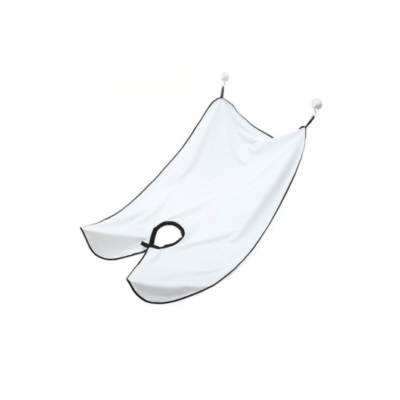 Pelerina, At Performance, cu ventuze pentru barbierit si tuns acasa, 100 x 70 cm, alb - Cosmetice si Produse ingrijire personala - atMag.ro