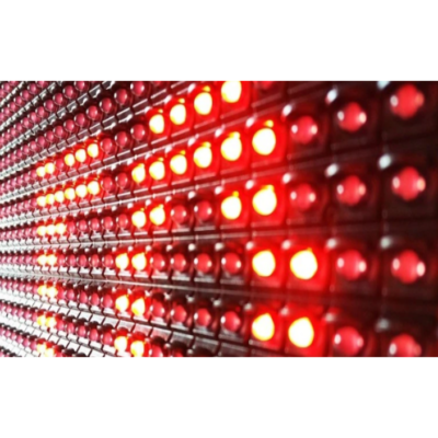 Reclama Luminoasa 300 x 40 cm, LED rosu, Vizualizare 120°, Wi-Fi, Temperatura, Negru, afisaj mesaj programabil, exterior - Reclame luminoase - atMag.ro