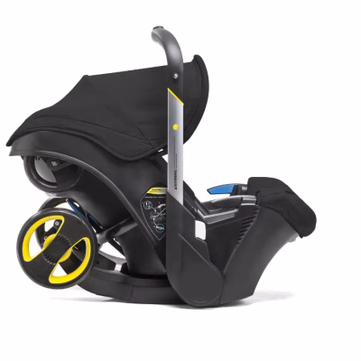 Carucior pentru Bebelusi, Travel, 2 in 1, AT PERFORMANCE®, 0-13 kg, 0-18 luni, Negru. - Carucioare si sisteme transport bebe - atMag.ro
