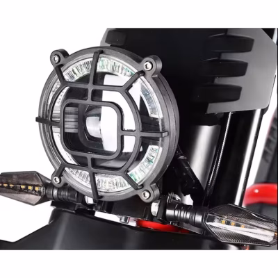 Scuter electric model CP9, motor 2000W, AT PERFORMANCE, acumulator 20Ah, 60V, 3 trepte de viteza, cauciucuri cu jante din aliaj, alb - Scutere Electrice, Trotinete Electrice si Accesorii - atMag.ro